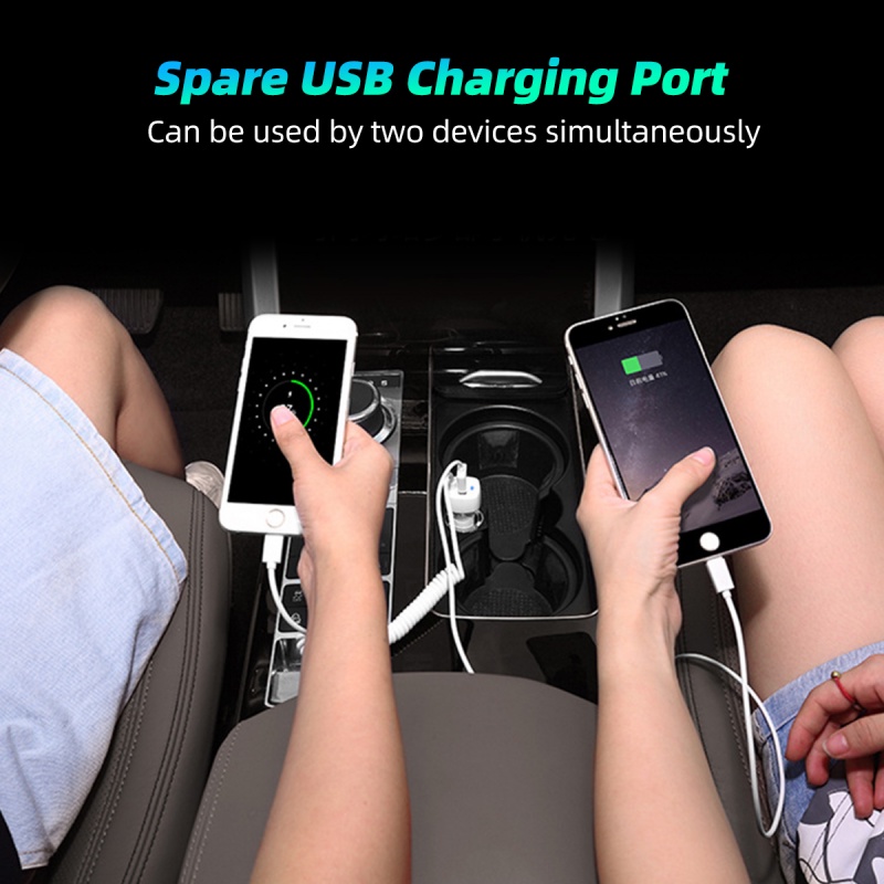 Tẩu sạc nhanh ANKNDO USB 3.0 Type C dùng trên xe hơi cho điện thoại Xiaomi Samsung