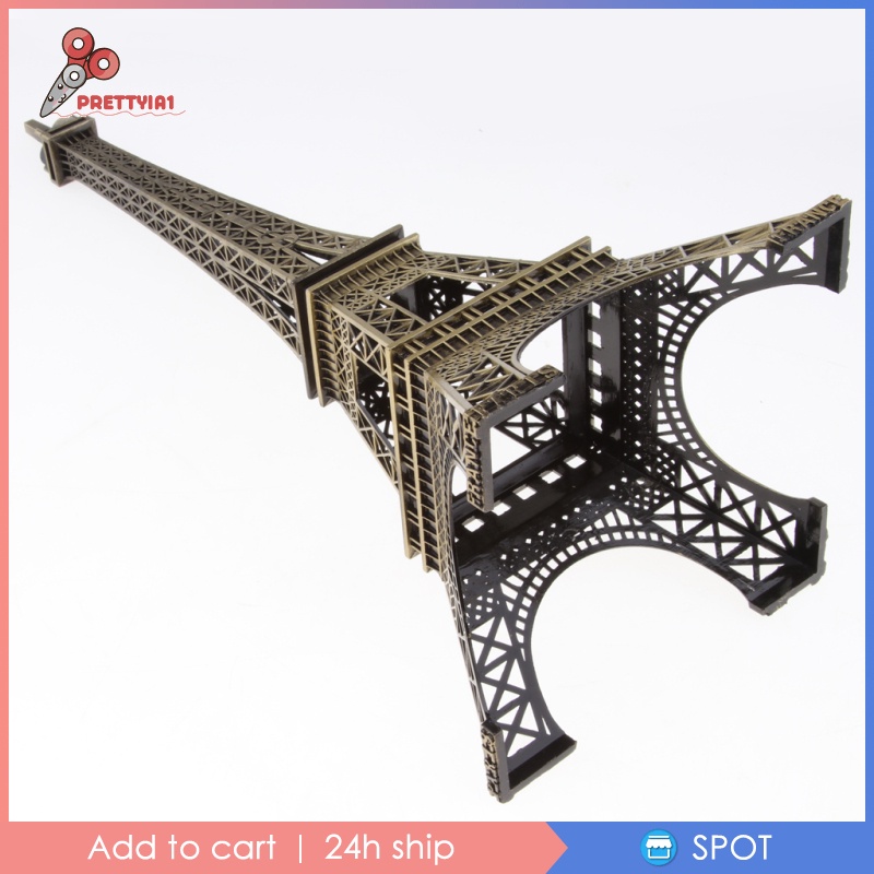 Mô Hình Tháp Eiffel Bằng Đồng 12 '' - 19 '' Trang Trí Bàn Tiệc