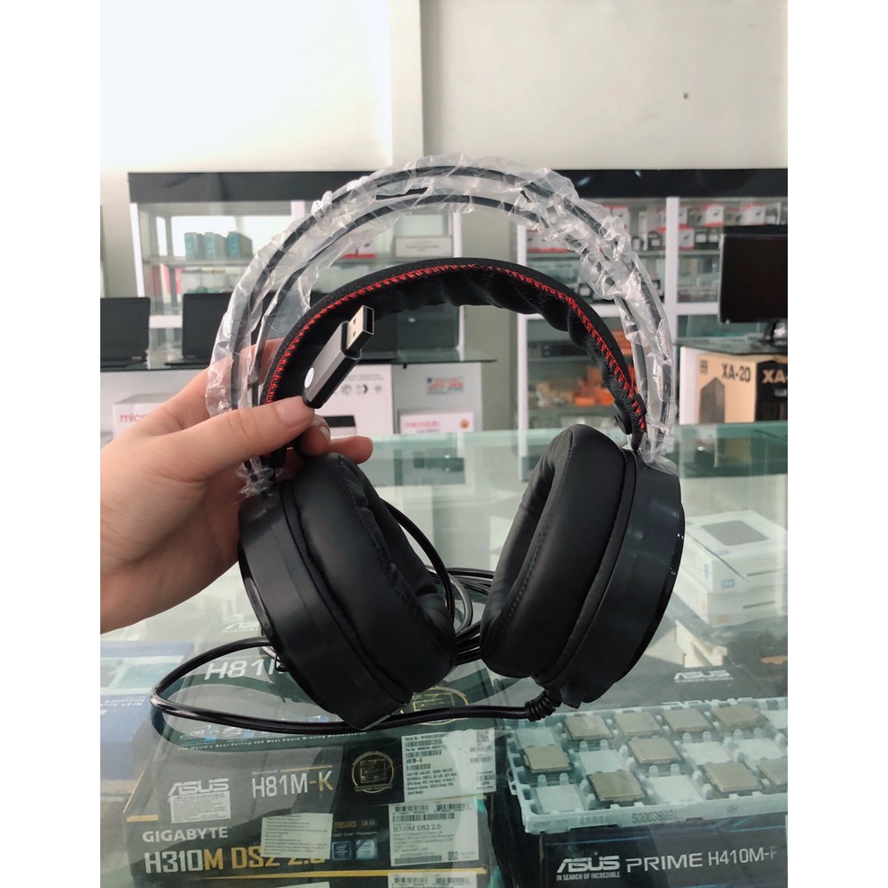 Tai nghe gaming G930 âm thanh 7.1 LED có Mic cổng USB