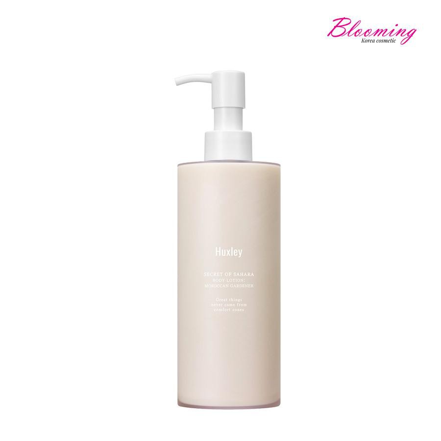 Sữa dưỡng thể làm trắng da, dưỡng ẩm, ngừa ngừa lão hóa Huxley Body Lotion Moroccan Gardener 300ml