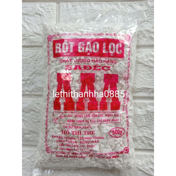 BỘT GẠO LỌC AAA 500GR