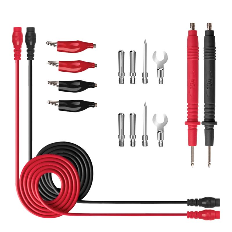 Bộ 16 dụng cụ đầu dò kiểm tra phân loại dây cáp vạn năng kỹ thuật số 90cm phổ biến tiện lợi