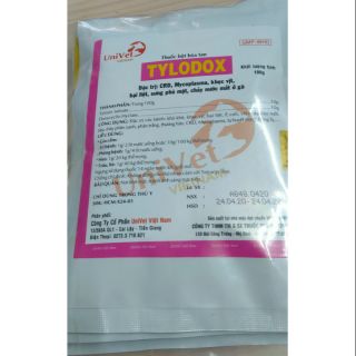 Gà bị crd khẹc bại liệt, sưng mặt, chảy nước mắt mycoplasma, tylodox