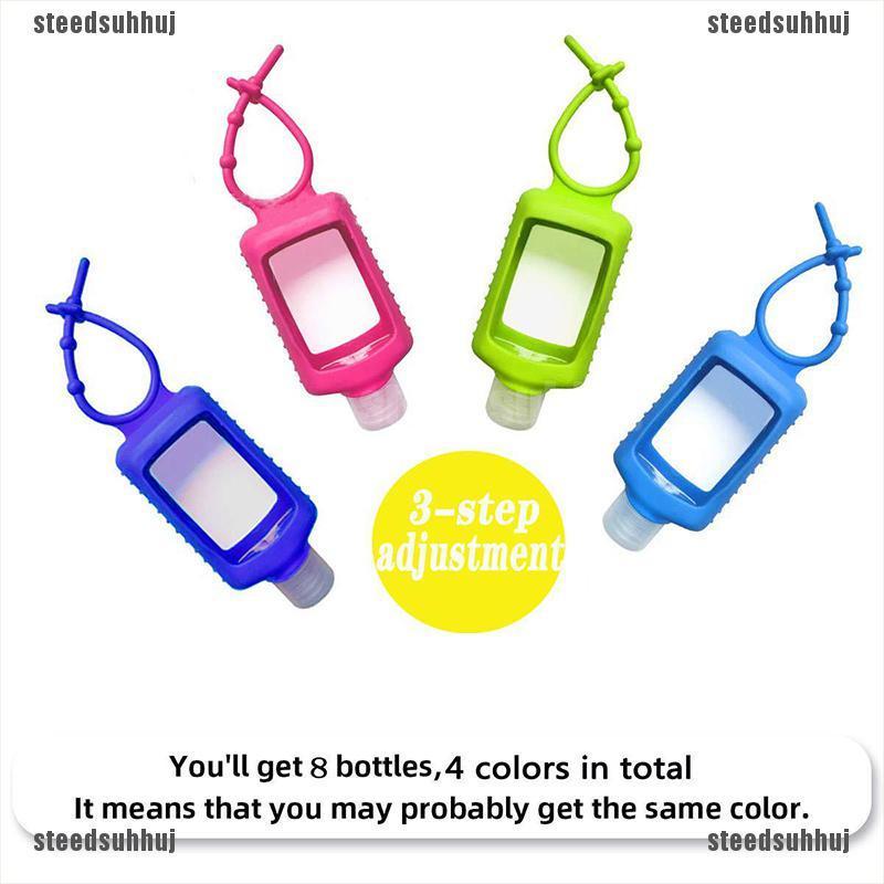 Bộ 10 Giá Đỡ Chai Gel 60ml Bằng Silicon Tiện Dụng Mang Theo Du Lịch | BigBuy360 - bigbuy360.vn