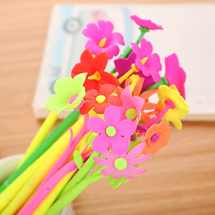 Bút mực nước hình bông hoa xinh xắn
