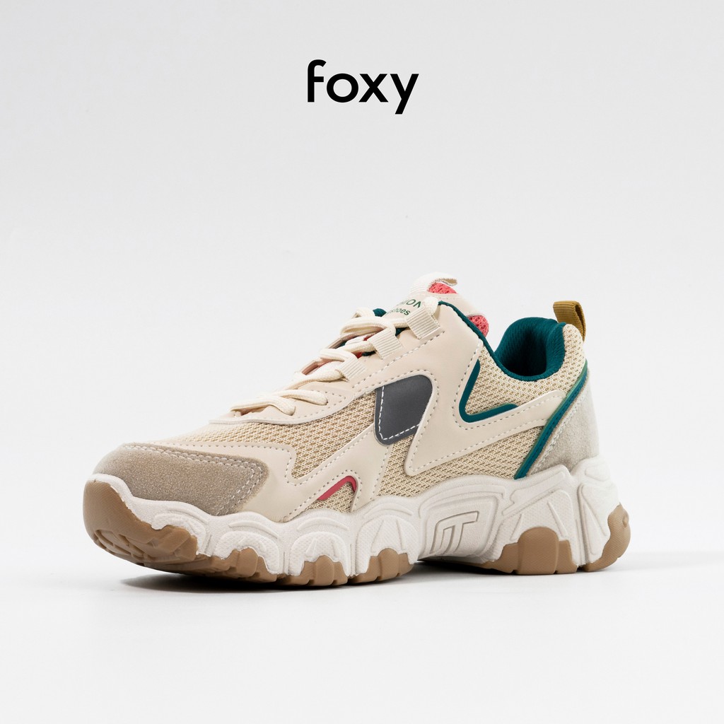 Giày Thể Thao Sneaker Nữ FOXY Tăng Chiều Cao 3 Cm Đế Êm Thoáng Khí - FOX009