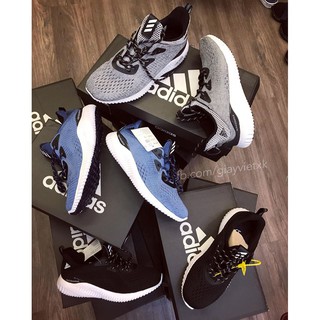 [FULL BOX + FREE SHIP 40K] Giày Sneaker Alpha Bounce Beyond Đen Đế Trắng