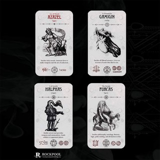 Bộ bài Occult Tarot Deck 2nd Edition Red Gilded