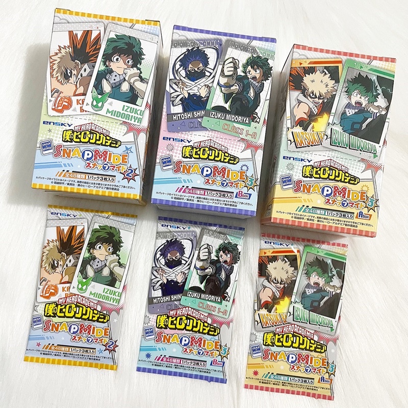 THẺ NHÂN PHẨM SNAPMIDE MY HERO ACADEMIA