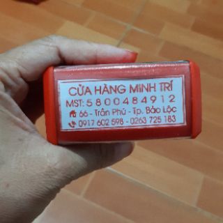 Khắc dấu cửa hàng