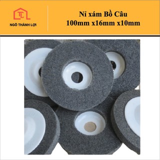 Nỉ xám Bồ Câu 100mm x16mm x10mm - Nỉ đánh bóng