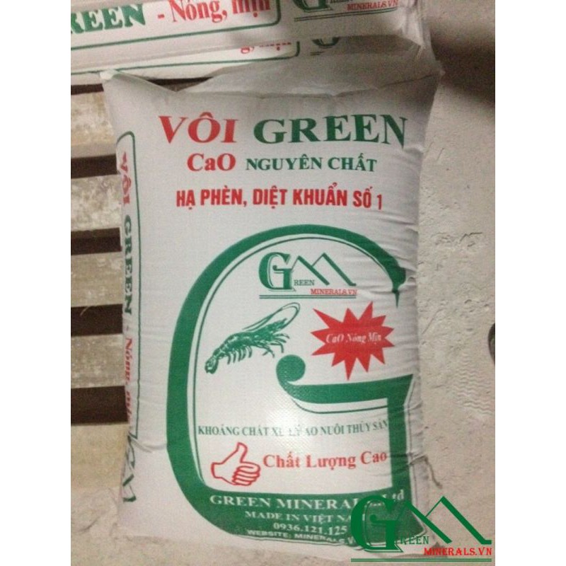 Vôi bột 3kg( Xữ lý đất nông nghiệp, hạ phèn, sát khuẩn, quét tường...vv)