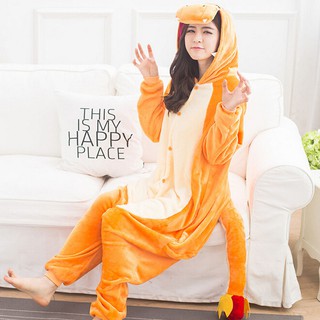 Charmander Pyjama Pokemon Cosplay Nữ Trưởng Thành Kigurumi Onesie Onesie Onepiece