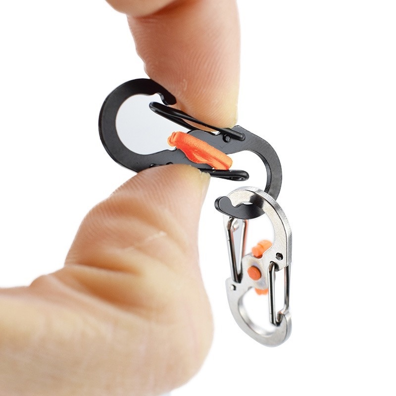 1 Móc Khóa Chữ Số 8 Đa Năng Chống Trộm