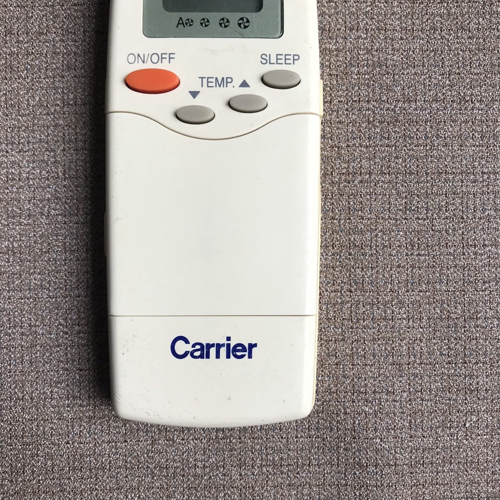 Điều khiển điều hòa carrier, Remote máy lạnh carrier hàng zin theo máy kèm đế