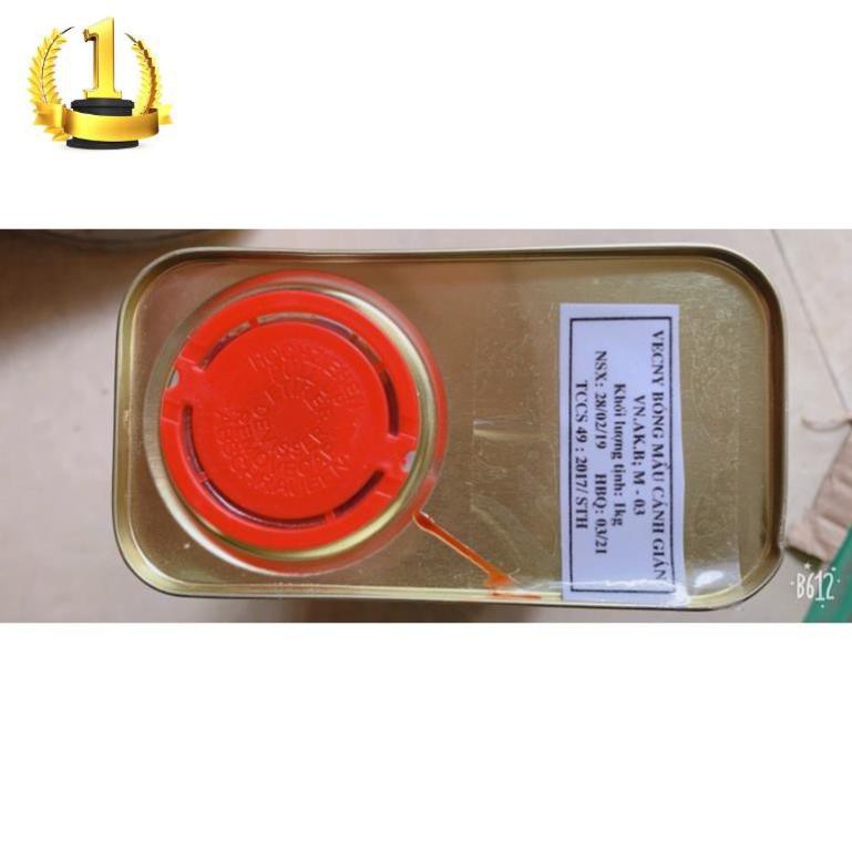 Sơn Véc ny bóng màu cánh gián Đại Bàng