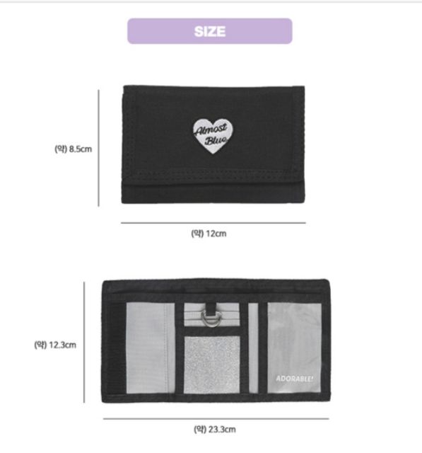 Ví ALMOST TWINKLE HALF - ABG ENAMEL HALFhàng OFF.