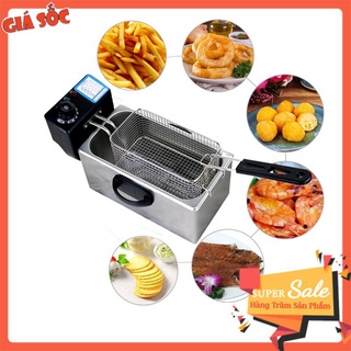 Bếp chiên nhúng điện, bếp chiên 4l tiết kiệm dầu