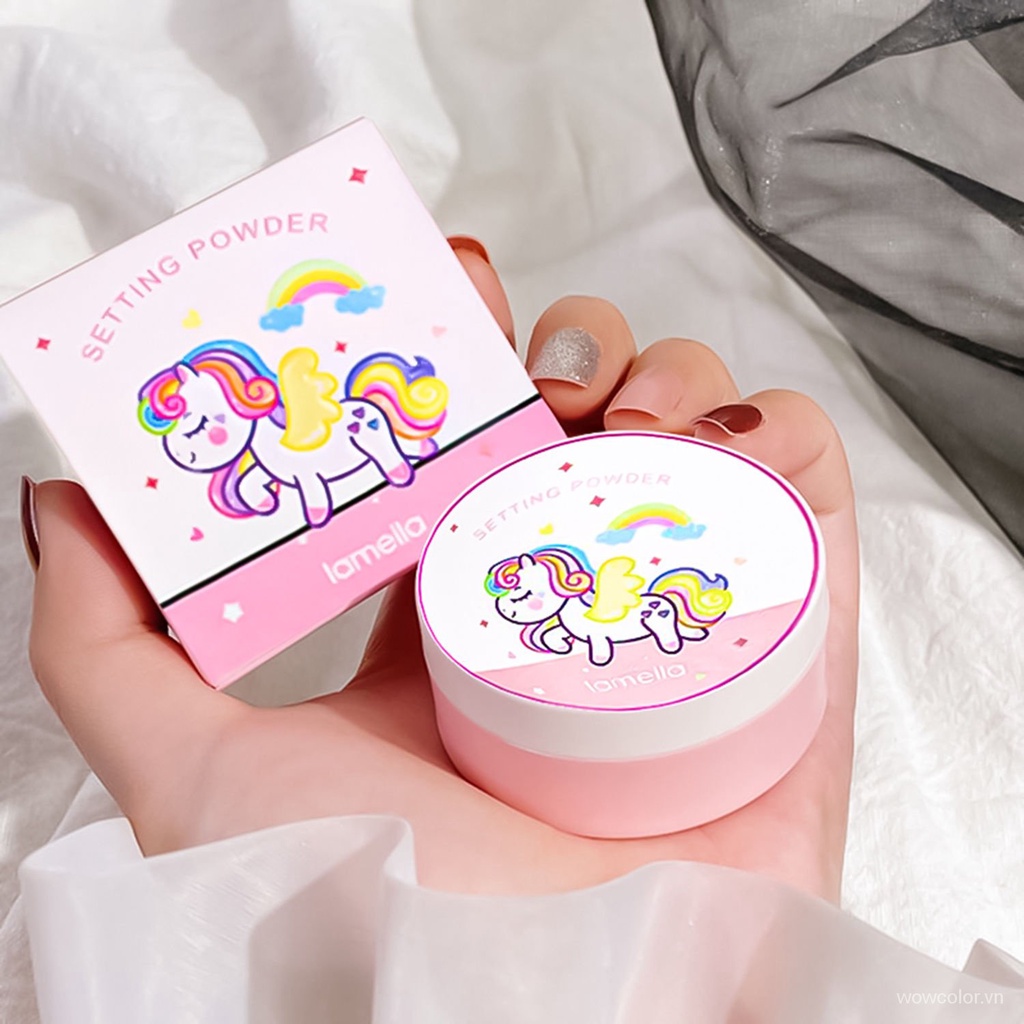 [Hàng mới về] Phấn phủ dạng bột LAMEILA che khuyết điểm kiềm dầu lâu trôi chống thấm nước làm sáng da