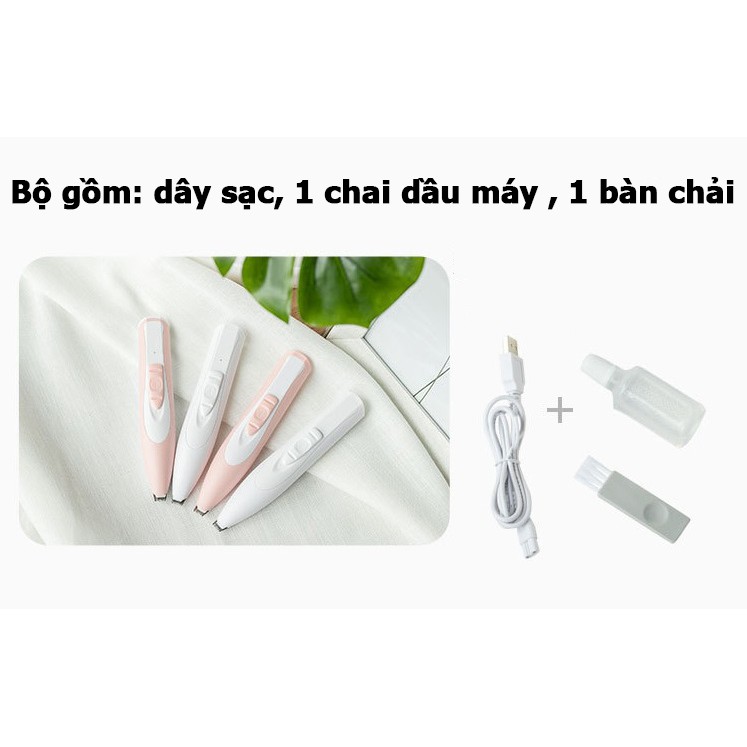 Tông Đơ Cạo Bàn Chân Cho Chó Mèo 😋 Có Dây Sạc 😋 - Đơn Giản Dễ Sử Dụng