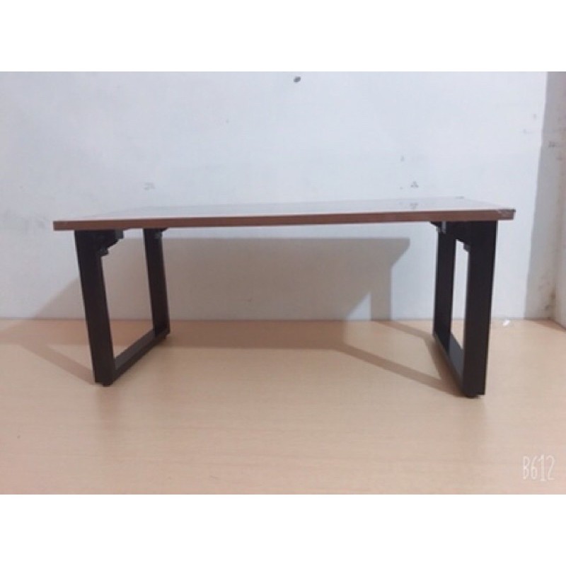 Bàn xếp (MDF) phũ melamin chân sắt gấp ngồi bệt (40*80*35) | BigBuy360 - bigbuy360.vn