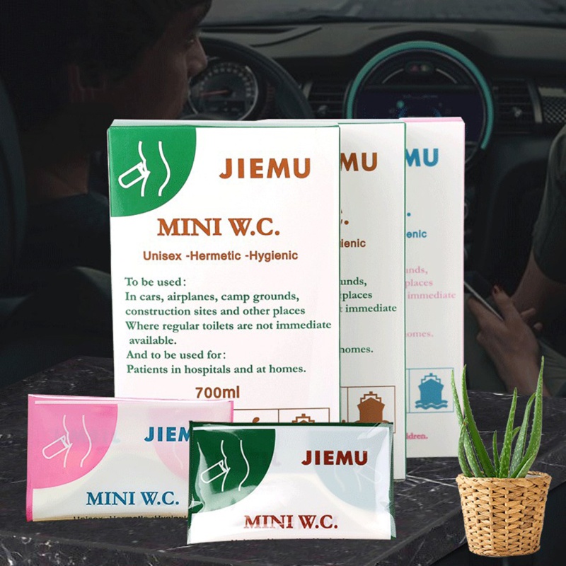 Túi Đi Vệ Sinh Khẩn Cấp Sử Dụng Một Lần Tiện Lợi Khi Đi Cắm Trại