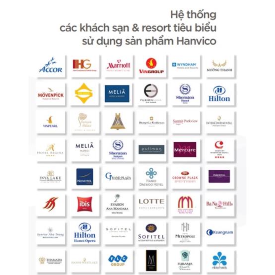 Vỏ gối khách sạn HANVICO cotton màu trắng cao cấp