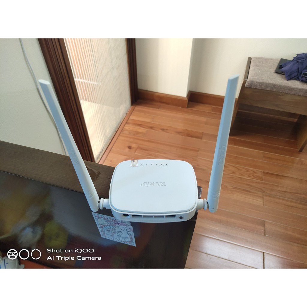 Bộ phát WIFI router Tenda N301 2 râu chuẩn N 300M Chính hãng ADNT Microsun