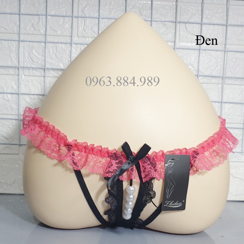 Quần lót nữ QN.20 ren phối màu đẹp kết hợp hạt cho chị em cực đẹp cực sexy- giao hàng kín đáo