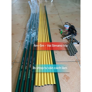  Bộ khung cacbon làm diều nhiều kích thước - tặng kèm dây cuốn đai 