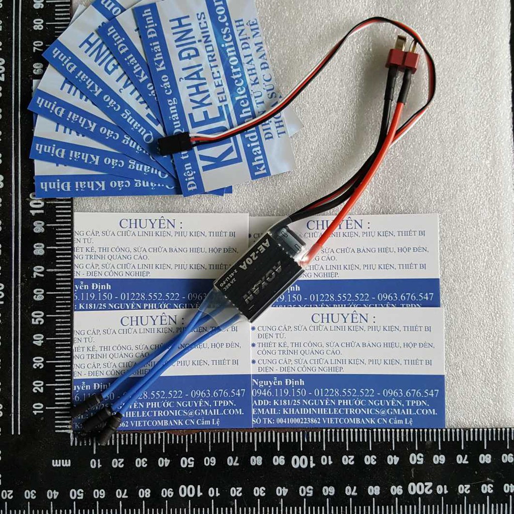 module điều khiển động cơ BRUSHLESS (ESC) 20A kde3584