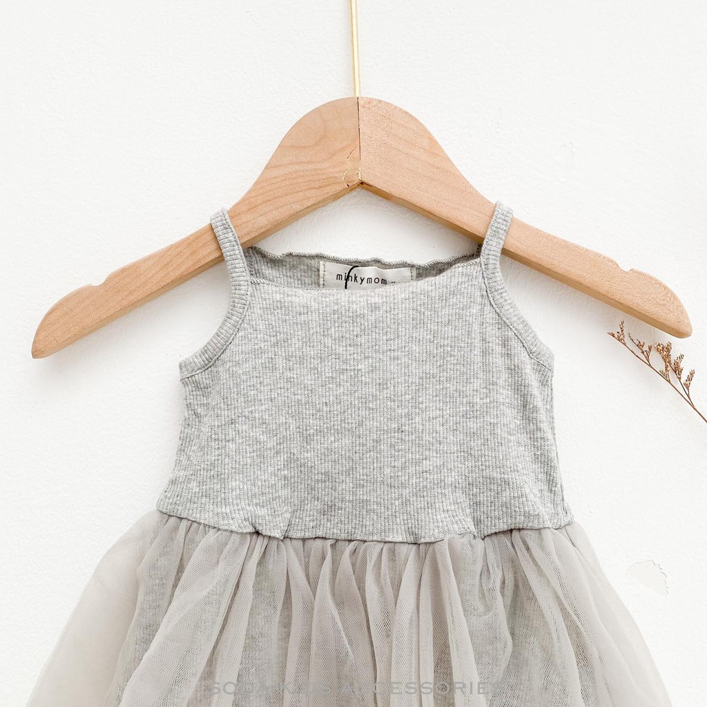 (ảnh thật) Váy thun mát Minky Mom