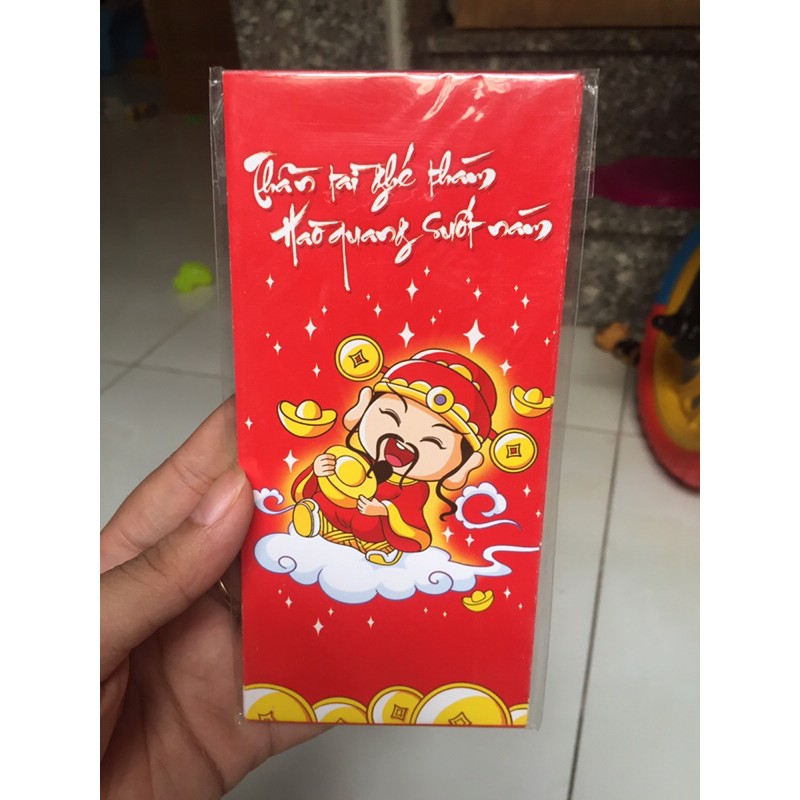 Set 10 Bao lì xì chất đẹp rẻ (giao ngẫu nhiên)