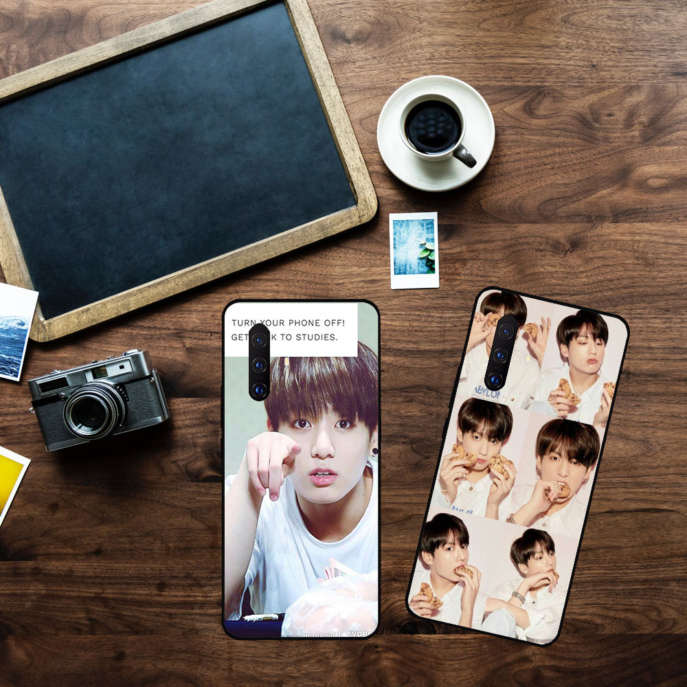 Ốp Lưng In Hình Bts Jungkook Đáng Yêu Cho Oppo A3 A3S A5S A5 A7 2018 A8 A9 A12 A12E A31 A32 A52 A53 A72 A91 A92 F15 2020