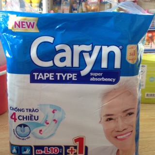 Tã dán Caryn người già (50-75kg bịch 10 miếng)