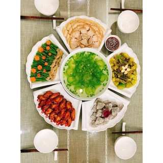 Bộ bát đĩa bày mâm cơm, mâm cỗ