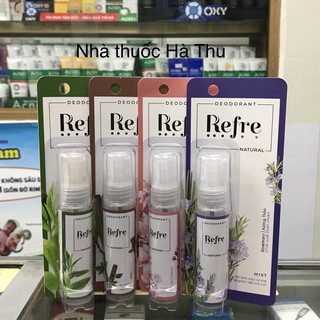 Xịt khử mùi chiết xuất thiên nhiên - Refre Whitening Natural 30ml