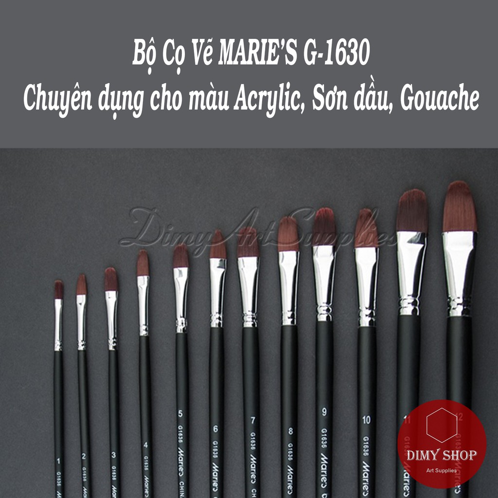 Cọ Vẽ Marie's Oval G1630 Giá Rẻ