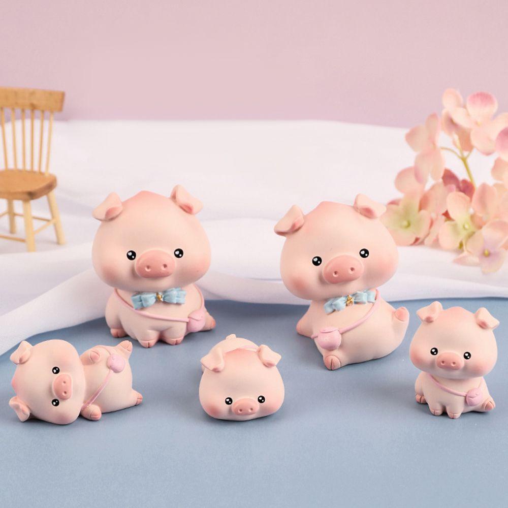 Đồ trang trí Chú Heo Đào Trang Trí Sân Vườn