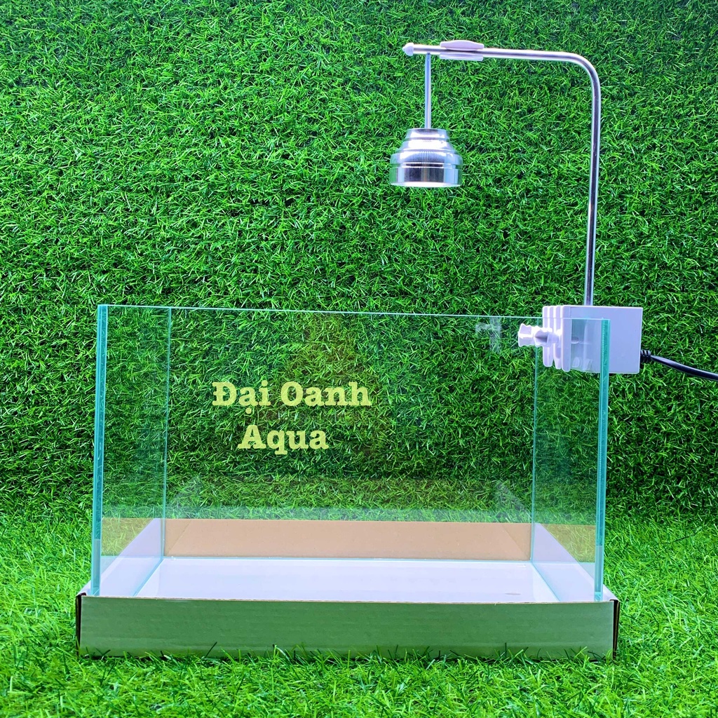 Bộ Bể Cá 30cm Kính Siêu Trong 5 Mặt - Bể Cá Cảnh Thủy Sinh