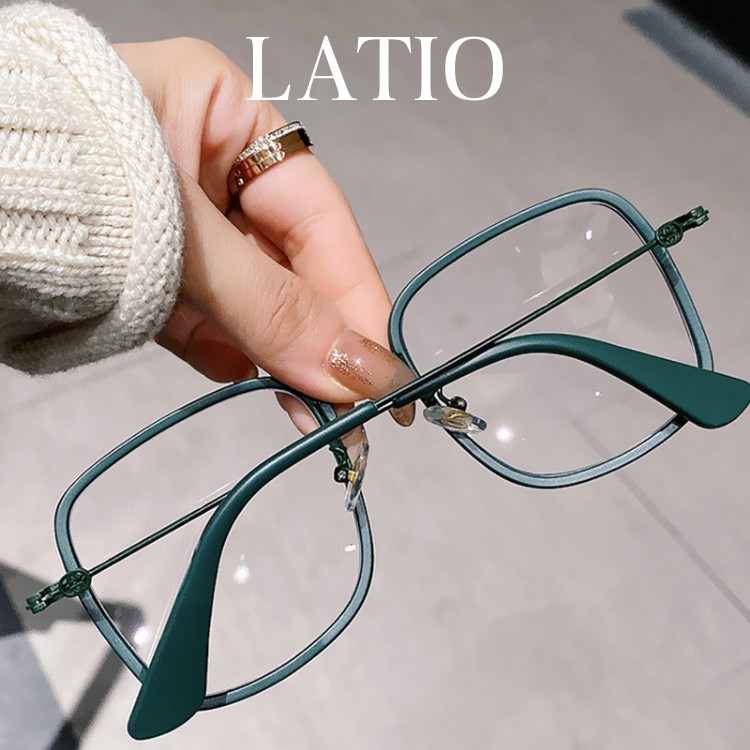 Mắt kính cận thời trang gọng kính vuông mầu mới siêu đẹp 2021 LATIO KM10 | BigBuy360 - bigbuy360.vn