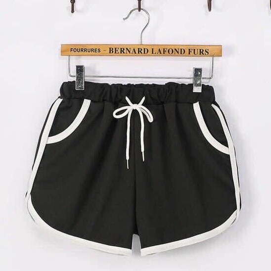 Quần short nữ Shynstores - quần sooc thời trang cạp chun phối viền mặc ở nhà freeship | BigBuy360 - bigbuy360.vn