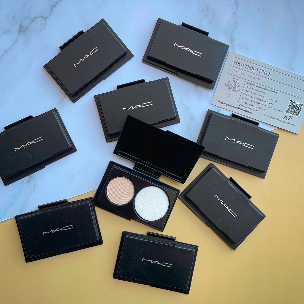 [SAMPLE 1.5G] Phấn phủ MAC kèm bông phấn