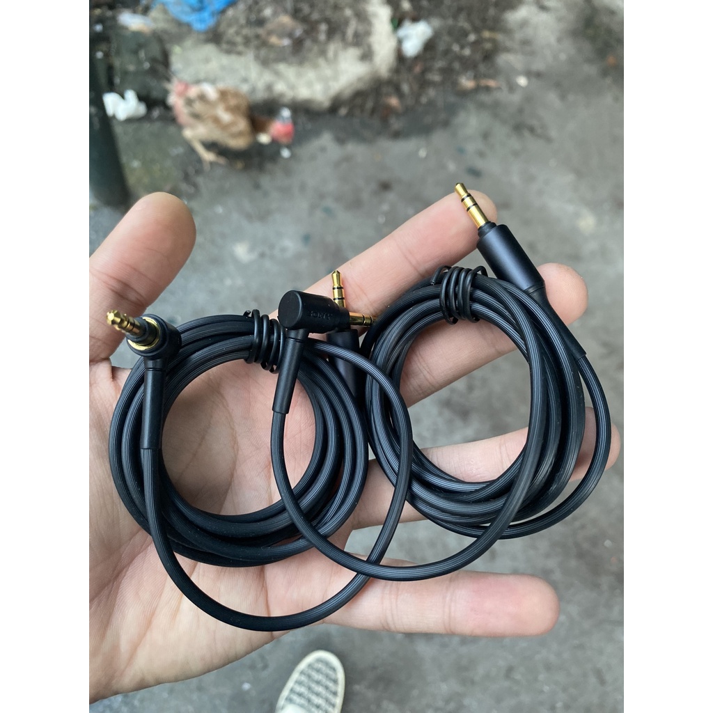 Dây cáp 2 đầu 3.5mm Sony, 2 đầu mạ vàng cực xịn, truyền tải âm thanh tốt nhất, BH 12 tháng (Hình thật 100%)