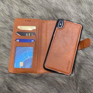 Bao da iPhone nắp gập, kèm ví, ốp lưng tách rời