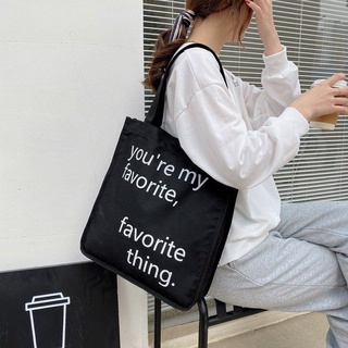 Túi tote canvas đáy vuông (khoá bấm+ ngăn phụ)