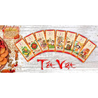 Set 10 bao lì xì loại đẹp ( nhiều mẫu )