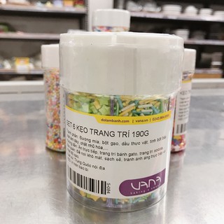 SET 6 KẸO TRANG TRÍ 190G