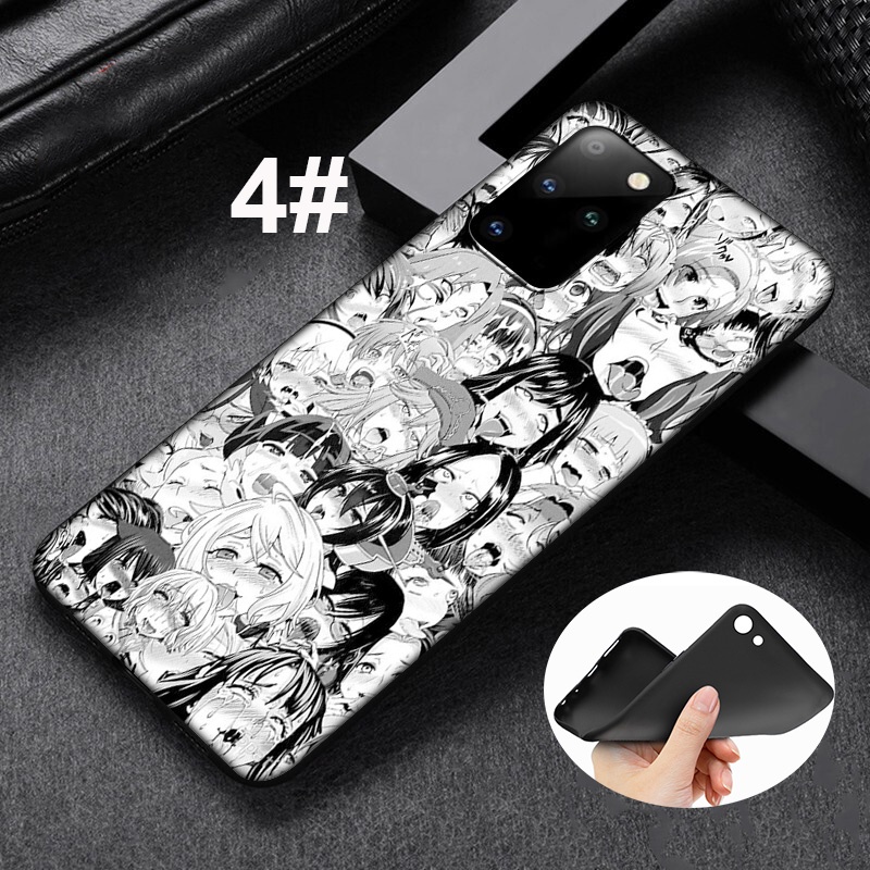 Ốp điện thoại silicon in hoạt hình Ahegao cho OPPO A15 A15s A5 A9 A8 A31 A32 A53