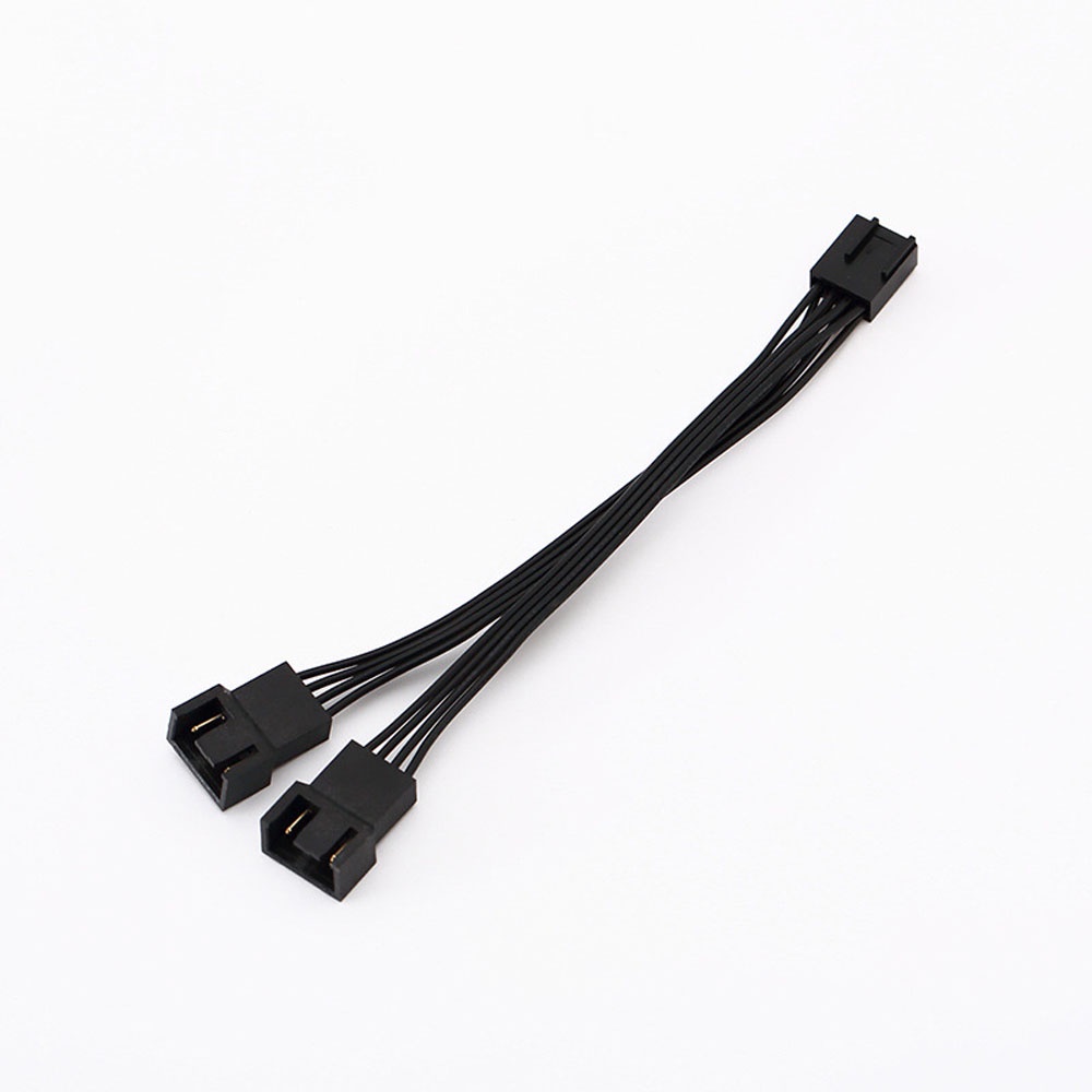 Dây Cáp Nối Dài Điều Khiển Quạt Pwm Từ 1 Sang 2 Đầu 4 Chấu Màu Đen Nhiều Màu